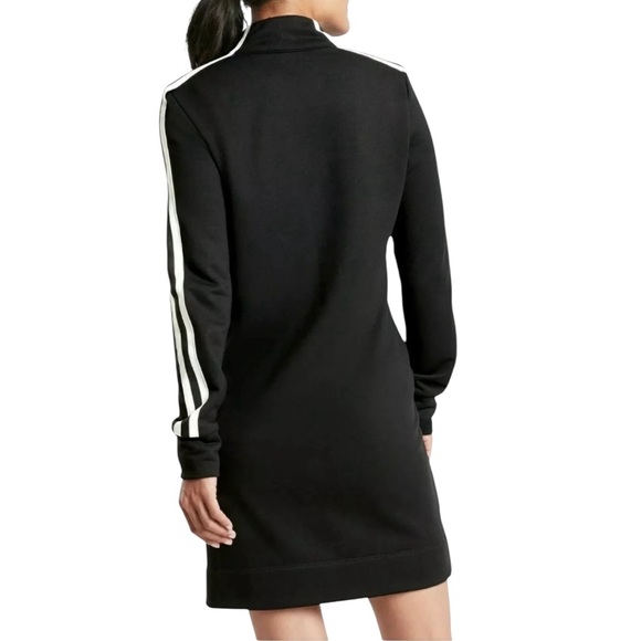 Athleta Black Track Dress Medium - Picture 2 of 6